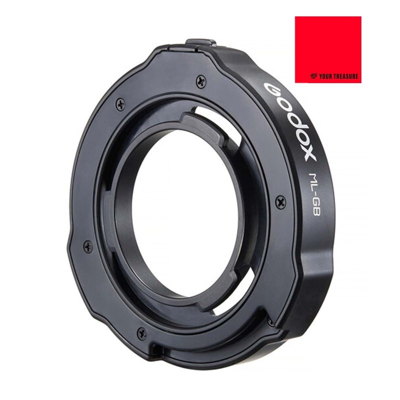 Godox ML-GB Bowens Mount Conversion Adapter [AD300Pro, ML60iiBi, Ml100Bi, ML60,