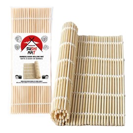 Takonashi® - Special Maki Bamboo Mat - 23 x 24 cm - Easy to Make Sushi Trays - Easy to Use Kitchen Accessories - OriginalCup®