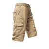 Mylldey Men's Cargo Shorts 3/4 Relaxed Fit Mens Running Shorts