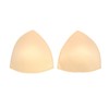 [Happy Beans!] Swim Pad, Triangle, For Elementary School Students, Beige,