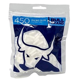 Micro Slim Filter Tips Packs of 450 4.6mm Filter Tips in Resealable Bag (3)