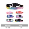 WDPAWS Cat Collar Breakaway Bling Diamond Rhinestone with Bell Adjustable