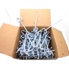 CAL 50pcs 4" x 1/4" PEG BOARD HOOKS Shelf Hanger Kit Garage Storage Hanging Set