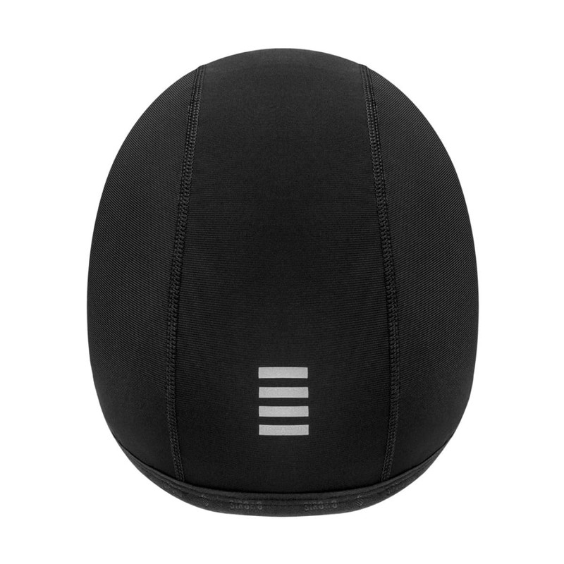 SIROKO - Cycling Cap with Low Helmet, Black, One Size,