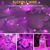 LAMPHOME 6 Pack Fairy Lights Battery Operated String Lights 6.6ft