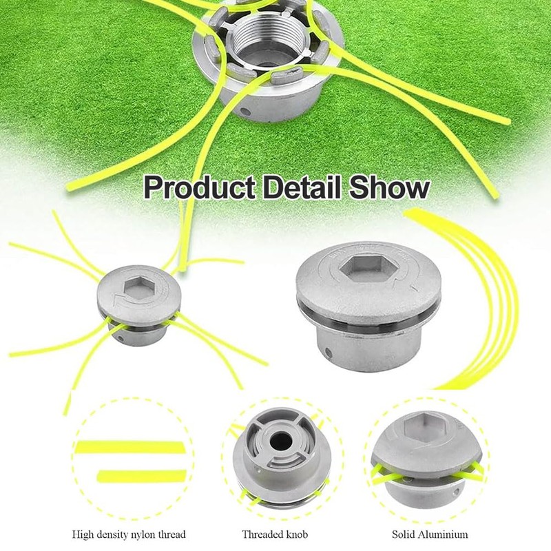 Aluminium Alloy Grass Trimmer Head, Universal Grass Trimmer Head, Trimmer