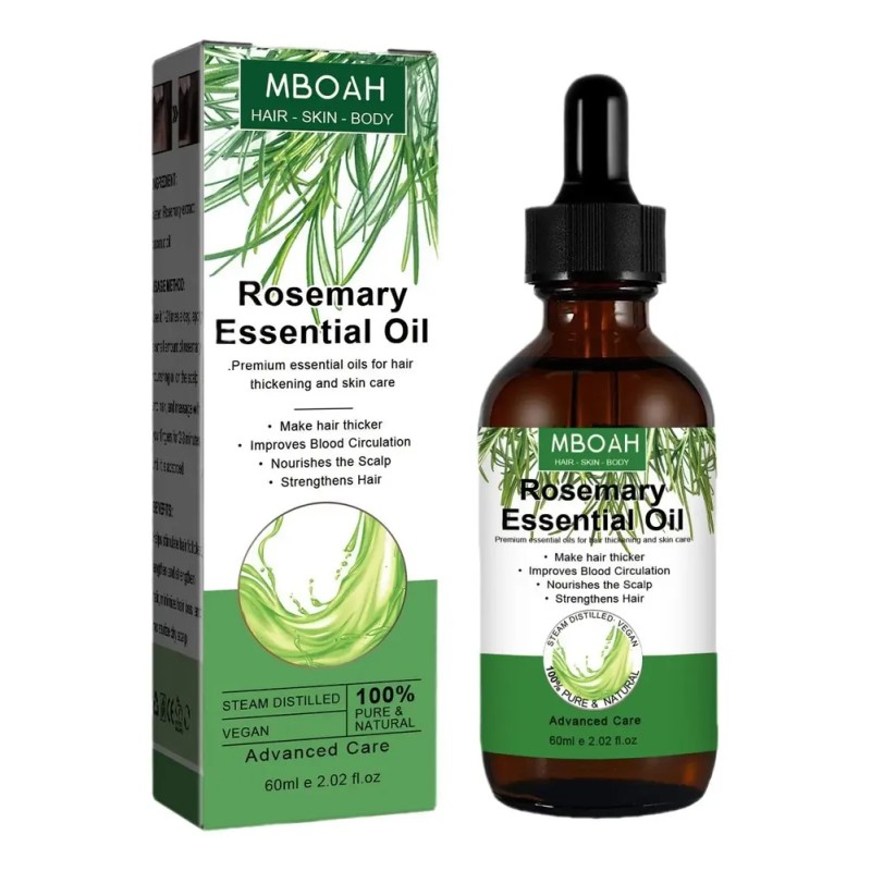 3pcs Romero Aceite Romero Para Cabello El Cuero Cabelludo