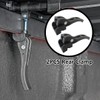 Zafina-UP 2Pcs Rear Clamp for Hard Folding Tonneau Cover -