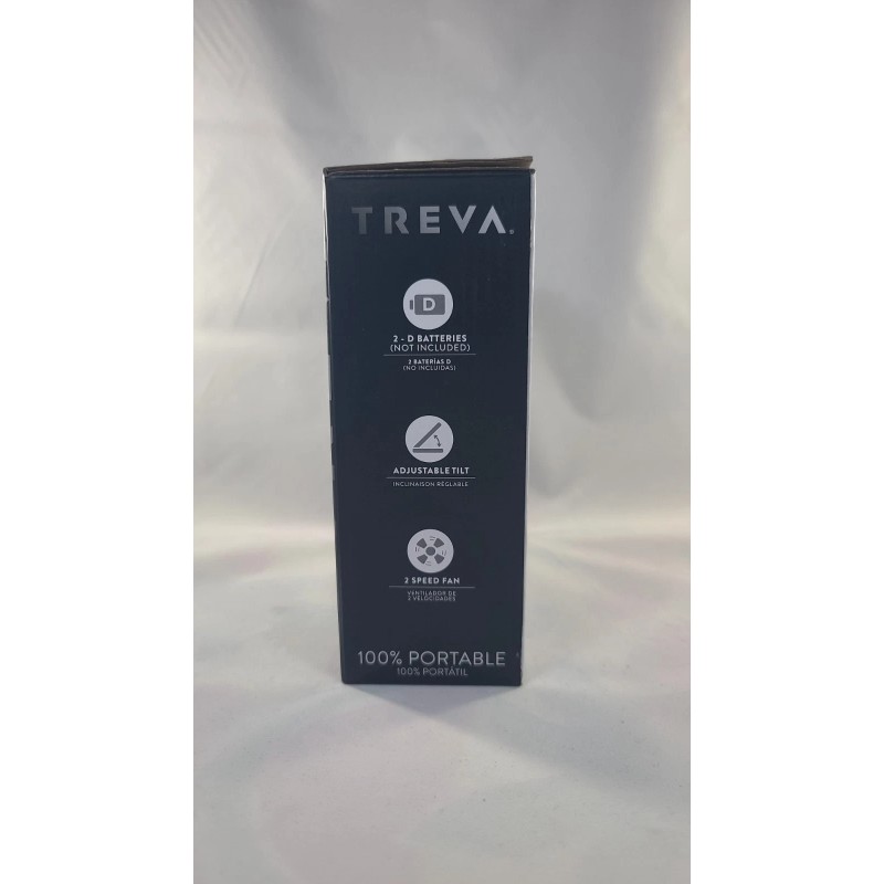 O2 COOL Cool Portable Fan, 2 Speeds, Blade Dia -