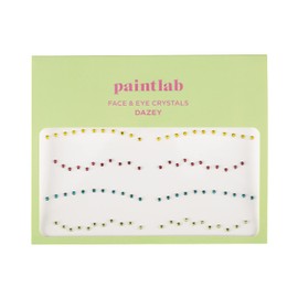 PaintLab Eye Gems, Self-Adhesive Rhinestones for Makeup, Face Jewels for Beginners, Kids, Teens, and Women, Dazey