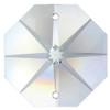 70 x Rainbow Crystal Octagon Star ~ Koppe 14 mm