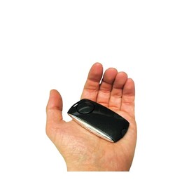 Securikey Personal Alarm Black /Silver (Activate by pushing the sides, 120dB siren) PAECABlack