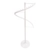 ZHFEISY Floor Standing 360°Spiral Rotating Garment Rack, Heavy Duty Metal