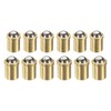 sourcing map 12pcs Ball Point Spring Plungers 10x13mm / 12x16mm
