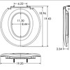 Big John Open Front with Cover Toilet Seat