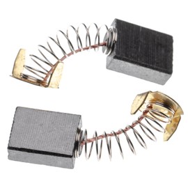 vhbw 2 x Carbon Brush Motor Carbon Abrasive Carbon 6.5 x 13.5 x 17 mm Compatible with Makita SR2100, SR2300, SR2600 Power Tool - 22 mm Spring
