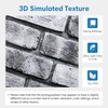 COMSTICKC 3D Faux Brick Wall Panel Peel and Stick, 10