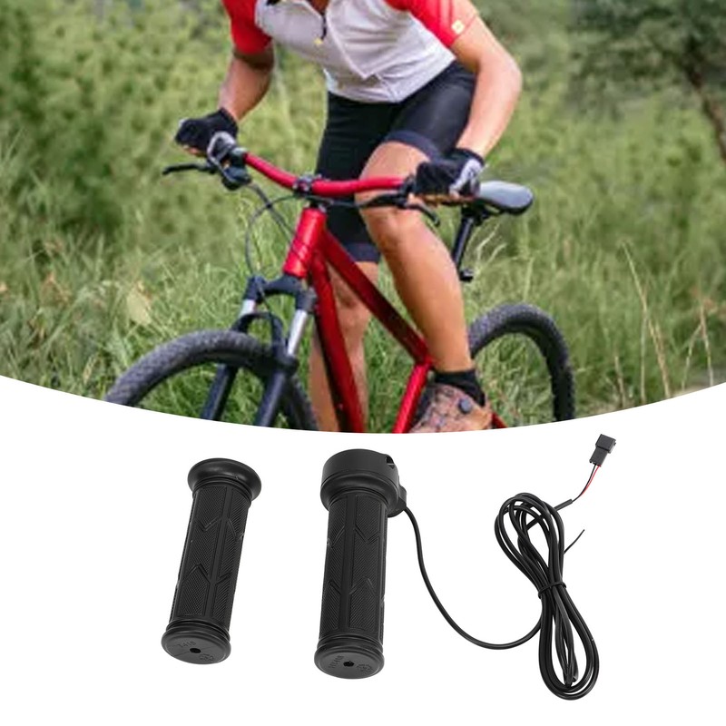 1 Pair of Bicycle Handle Electric Bike Lithium Battery Power