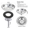 1 PC 84mm Kitchen Sink Plugs, Stainless Steel Kitchen Sink
