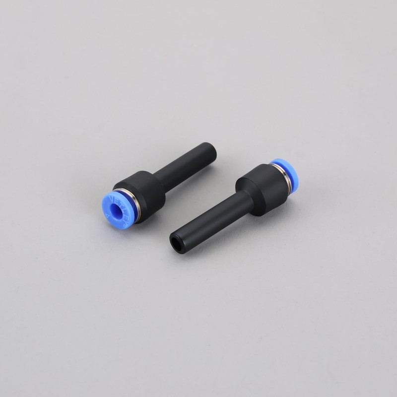 eMagTech 2Pcs Pneumatic Push FIT Reducer Straight Connector Straight Push