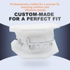 2 Hawley Retainer for Custom Teeth Retention, Custom-Fit Two Upper