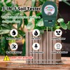 3-in-1 Soil Moisture Meter pH & Fertility Tester, No Battery