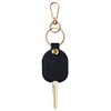ANHBKAR Leather Keys Sleeve for Broken Car Key Loop Replacement