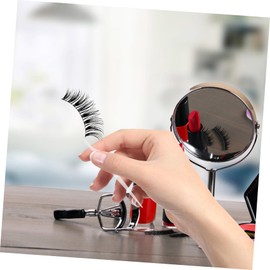 minkissy Sets Eyelash Applicator Tool Portable Acrylic Holder for False Lashes Display Sticks Pcs