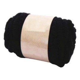 Hilo De Lana Grueso, Tela De Ganchillo Suave, Hilo Negro