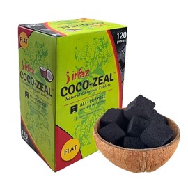 Natural Coconut Charcoals, Coal (120 Count)