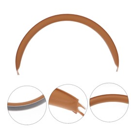 LALAFINA 1 PC Comfortable Headband Cushion Pad for Flexible Replacement for Headphones for Protecting Against Wear Soft and Durable Design Light Brown
