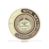 Slider Haptic Coin Anti Stress Luminous Pumpkin Pattern Exquisite Magnetic