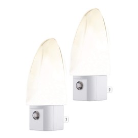 Lights by Night LED Nightlight, White, (Pack of 2)