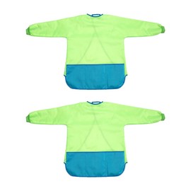 Colorations 2 Long Sleeved Waterproof Art Smock, Pre School, Washable, Full Coverage