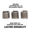 OEMTOOLS 25633 M10-1.5 Fix-A-Thread Spark Plug Thread Repair Metric Kit,