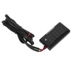 Motorcycle Water Temperature Gauge Ultra Thin LCD Display ABS Housing