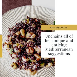 Black Grain Rice, 2 Pack x 1.1 lb, Product of Italy, Riso Scotti, Venere, Premium Quality, Wild Ancient Whole Grain Purple Rice, Product of Italy