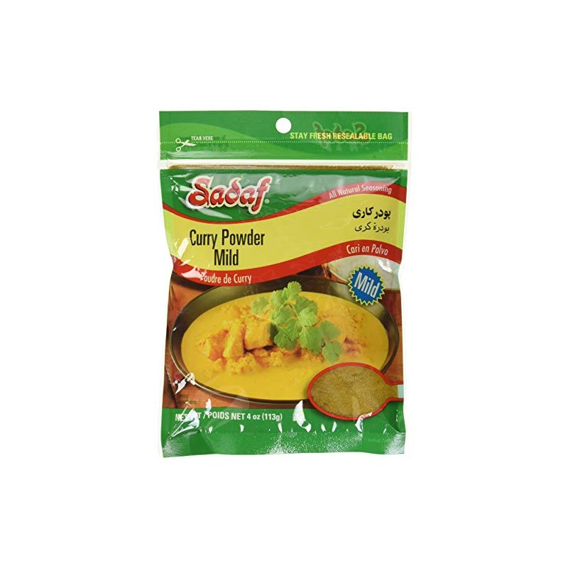 SADAF Mild Curry Powder, 4 OZ