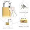 duisoad 8 Pieces Small Suitcase Locks Backpack Lock Small Padlock