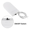 DORHEA 10Pcs CR2032 Battery Holder 6V Button Coin Cell Battery