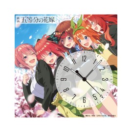 Toei Movie Quintessential Quintuples Acrylic Watch Sakura Acrylic Aluminum