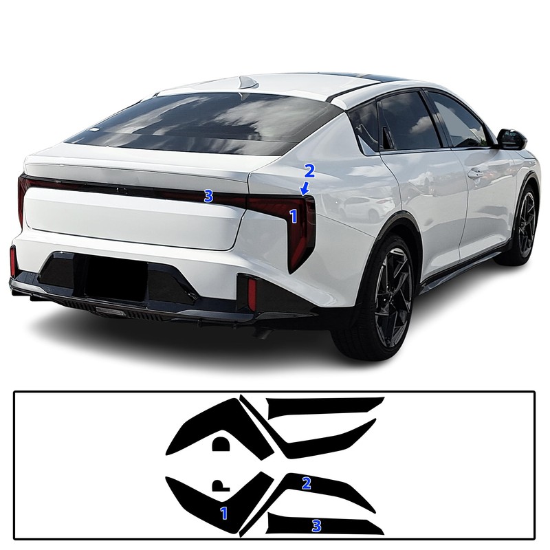 BOGAR TECH DESIGNS Precut for KIA K4 2025-2026 Rear Taillight