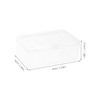 BUGUUYO Universal Plastic Storage Box with Lid Sticker Bead Organizer
