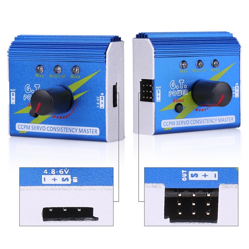 Dilwe Motor Servo Tester, Electronic Speed Controller Checker Master For