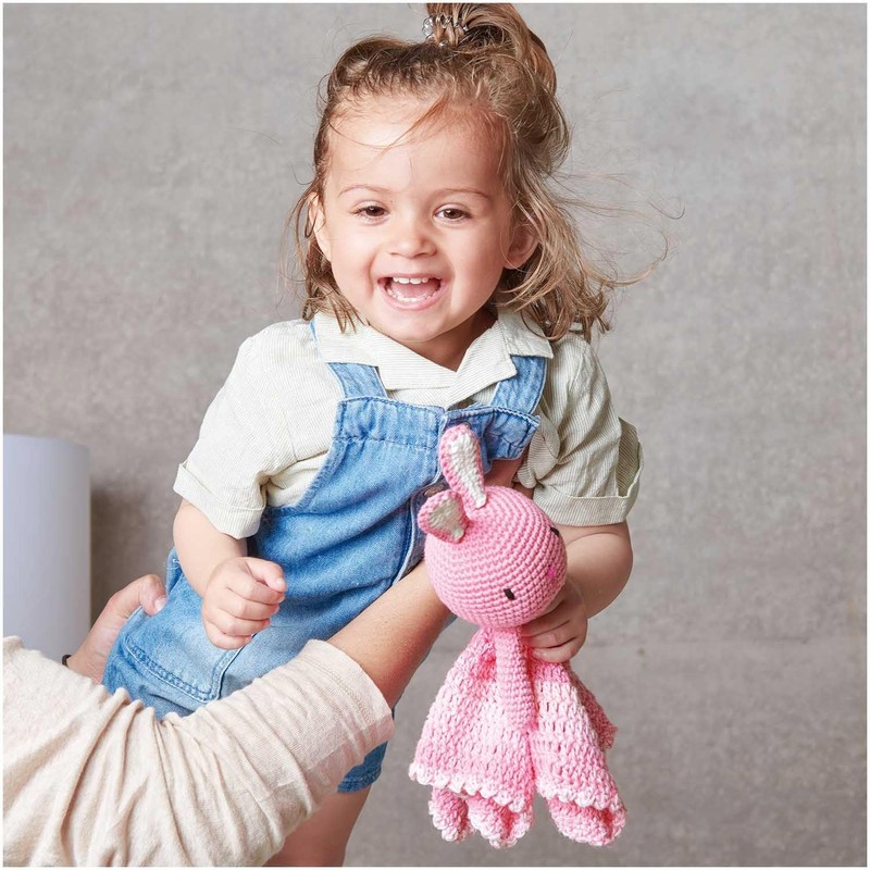 Rico Design Ricorumi Crochet Set Baby Blankies Rabbit