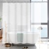 YISURE Frosted Shower Curtain Liner, PEVA Shower Curtain Waterproof Mold