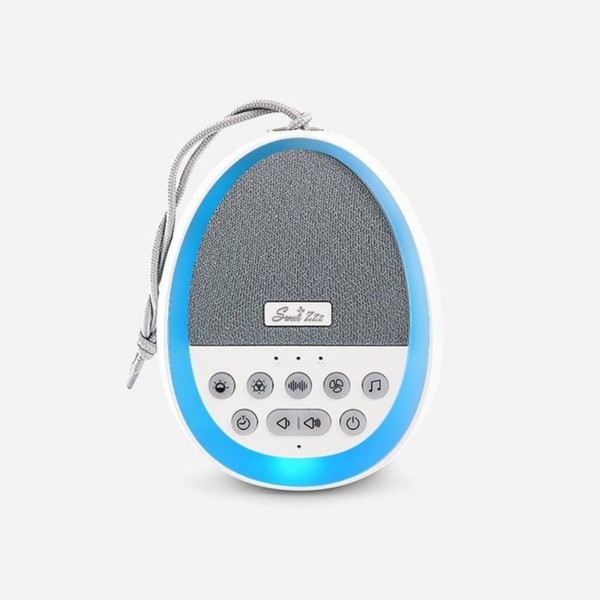 Sweet Zzz - Máquina de ruido blanco con 29 sonidos de fondo diferentes para el hogar, la oficina, la guardería, portátil, ayuda para dormir del bebé, máquina de sonido para dormir con luces nocturnas