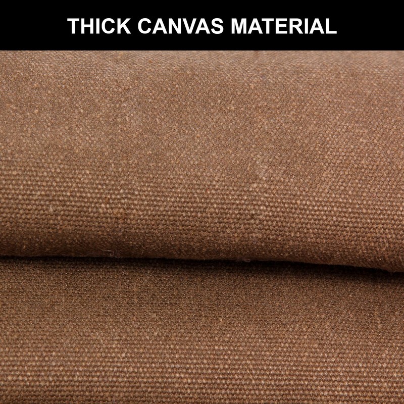 Rtcimoic Multi-Functional Men's Tool Apron, Multi-Pocket Canvas Apron, Welding, Carpenter,