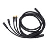 1 to 5 Electric Bike Cable Plastic Rubber Lithium Battery