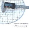 Stainless Steel Wire Round 11.6 Inch Diameter Cooking Grate Grid